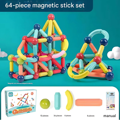Magnetic IQ™ Building Stick Set