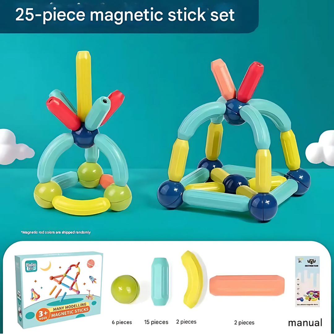 Magnetic IQ™ Building Stick Set